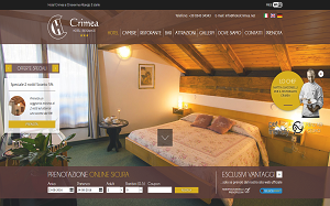 Il sito online di Hotel Crimea Chiavenna