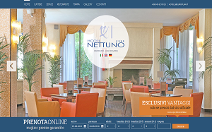 Il sito online di Nettuno Hotel Bardolino