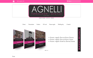 Il sito online di Agnelli Parrucchieri