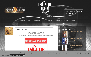 Il sito online di Isla de Rum