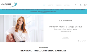 Il sito online di BaByliss