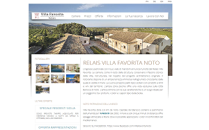 Il sito online di Relais Villa Favorita Noto