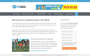 Il sito online di Addestramento CaniBlog