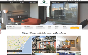 Il sito online di Nunez Navarro Hotels