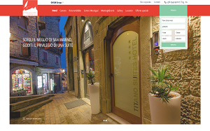 Il sito online di Titano Suites San Marino
