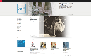 Il sito online di Museu Picasso Barcellona