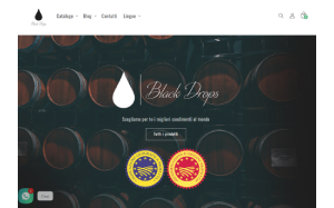 Il sito online di Black Drops