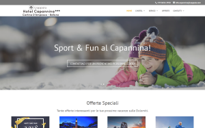 Il sito online di Uappala Hotel Capannina