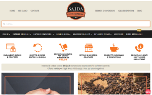 Il sito online di Saida Espresso Cialde