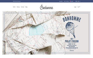 Il sito online di Bonhomme