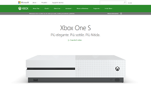 Il sito online di Xbox One S