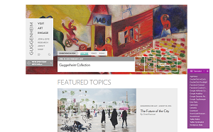 Visita lo shopping online di Guggenheim Museums