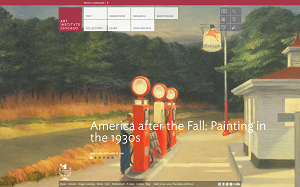 Il sito online di The Art Institute of Chicago