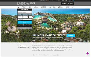 Il sito online di Occidental Hotels