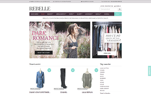 Visita lo shopping online di Rebelle