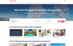 Il sito online di Weekendesk