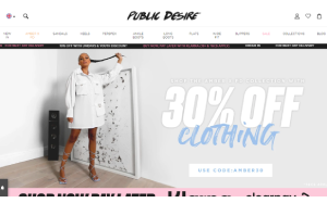 Visita lo shopping online di Public Desire