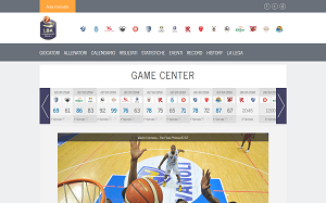 Il sito online di Legabasket