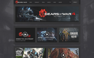 Il sito online di Gears of War