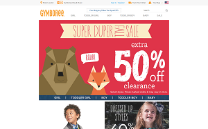 Visita lo shopping online di Gymboree