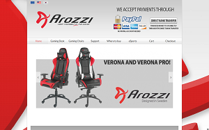 Il sito online di Arozzi