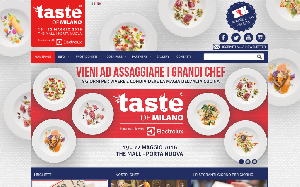 Il sito online di Taste of Milano
