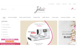 Visita lo shopping online di Jolici