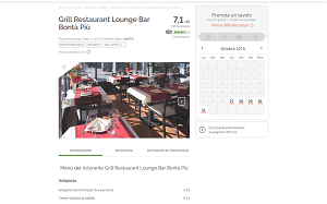 Visita lo shopping online di Grill Restaurant Lounge Bar Bontà Più