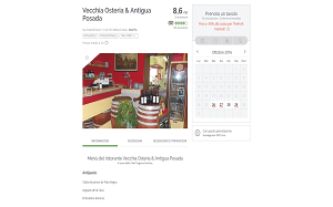 Il sito online di Vecchia Osteria & Antigua Posada