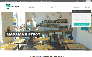 Il sito online di Madama Hostel & Bistrot