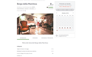Il sito online di Borgo della Marchesa