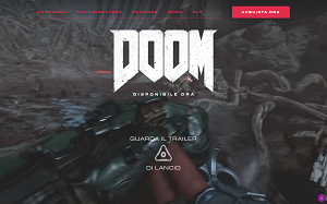 Il sito online di Doom