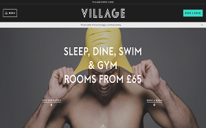 Il sito online di Village Hotels