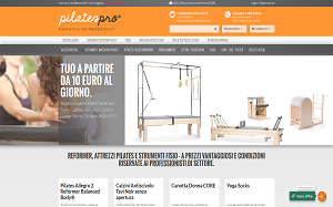 Il sito online di Pilatespro