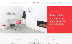 Il sito online di Rexite
