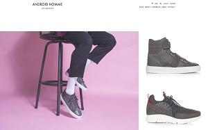 Il sito online di Android Homme