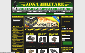 Visita lo shopping online di Zona Militare
