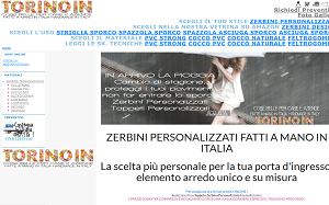 Visita lo shopping online di Zerbino Personalizzato