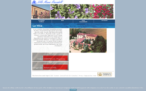 Il sito online di Villa Manna Roncadelli