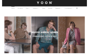 Il sito online di Yoon