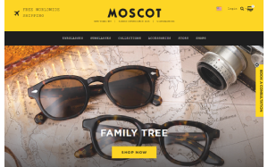 Il sito online di Moscot