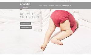 Il sito online di Absorba