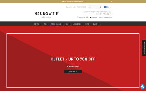 Il sito online di Mrs Bow Tie