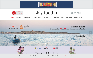 Il sito online di Slowfood