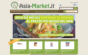 Il sito online di Asia Market