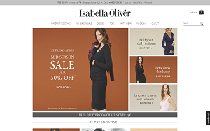 Il sito online di Isabella Oliver