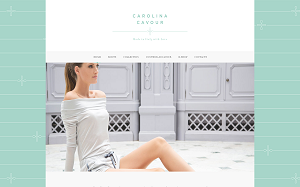 Il sito online di Carolina Cavour