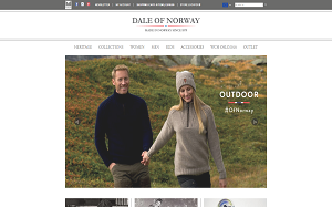 Il sito online di Dale of Norway