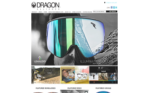 Il sito online di Dragon Alliance Eyewear