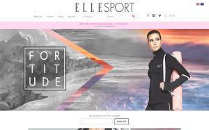 Il sito online di Elle Sport